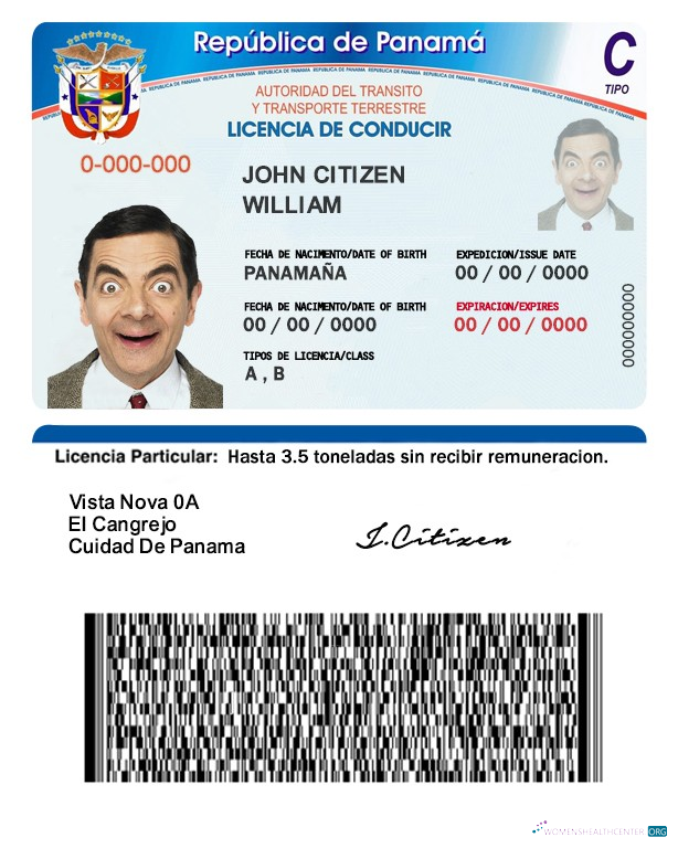 download Panama driving license